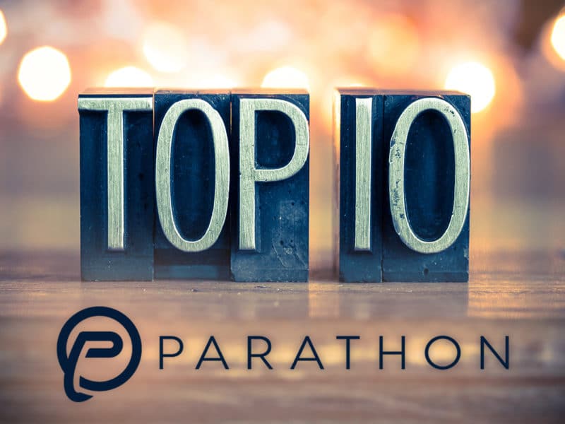 Parathon® Once Again Ranked Top 10 Revenue Cycle Management Solution Provider